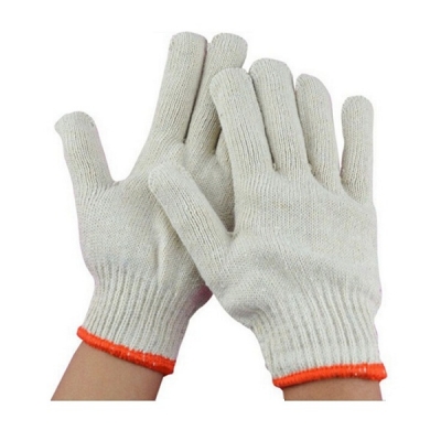 Precio competitivo 7 guantes de algodón de punto, fabricante de guantes de trabajo, [Shanghai Techway]